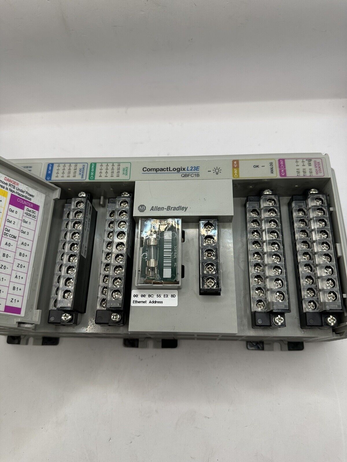 1769-L23-QBFC1B ControlLogix packaged dual serial controller, 512kB memory