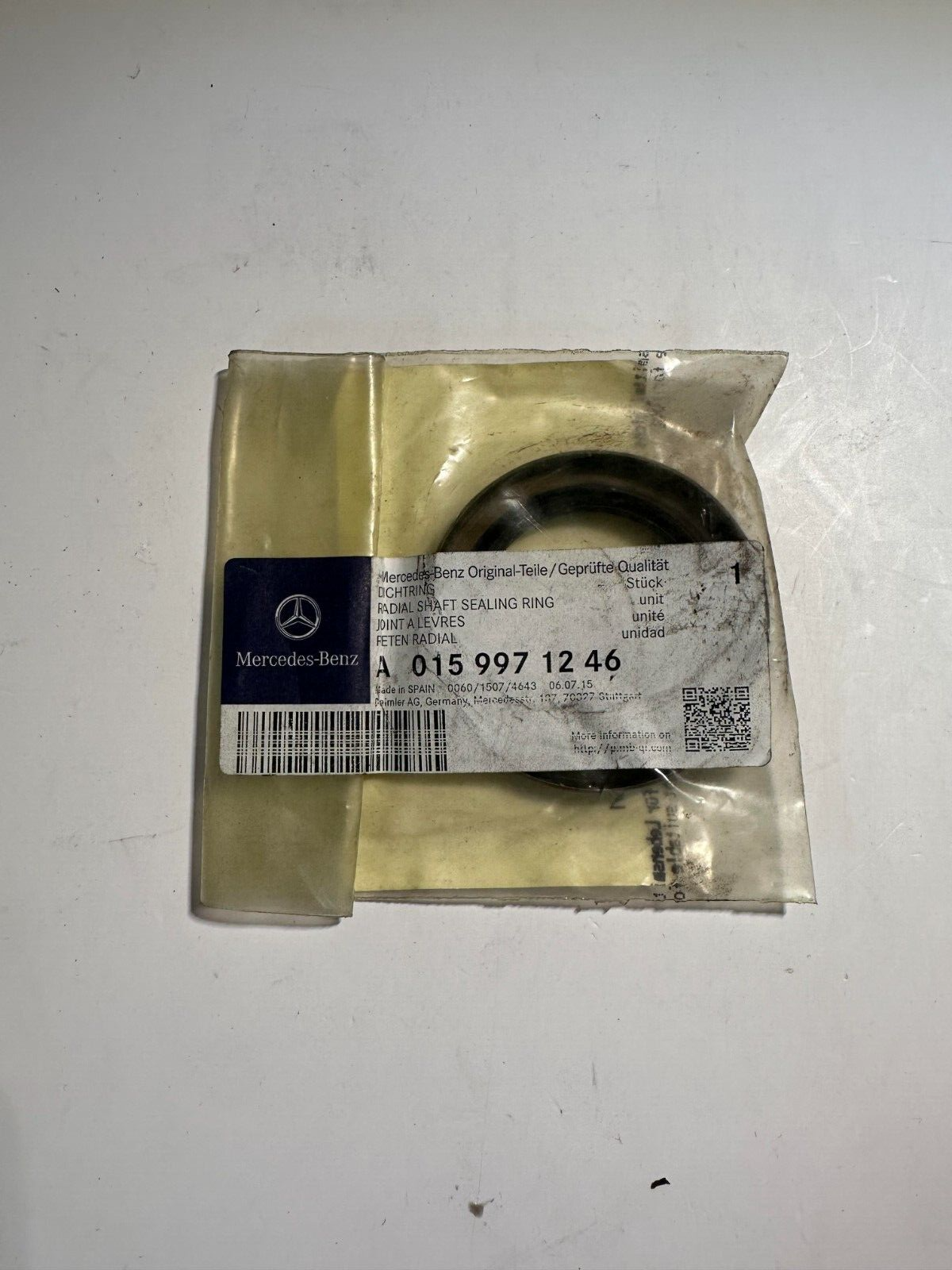 MERCEDES-BENZ SL R129 Transmission Radial Seal Ring A0159971246 NEW GENUINE