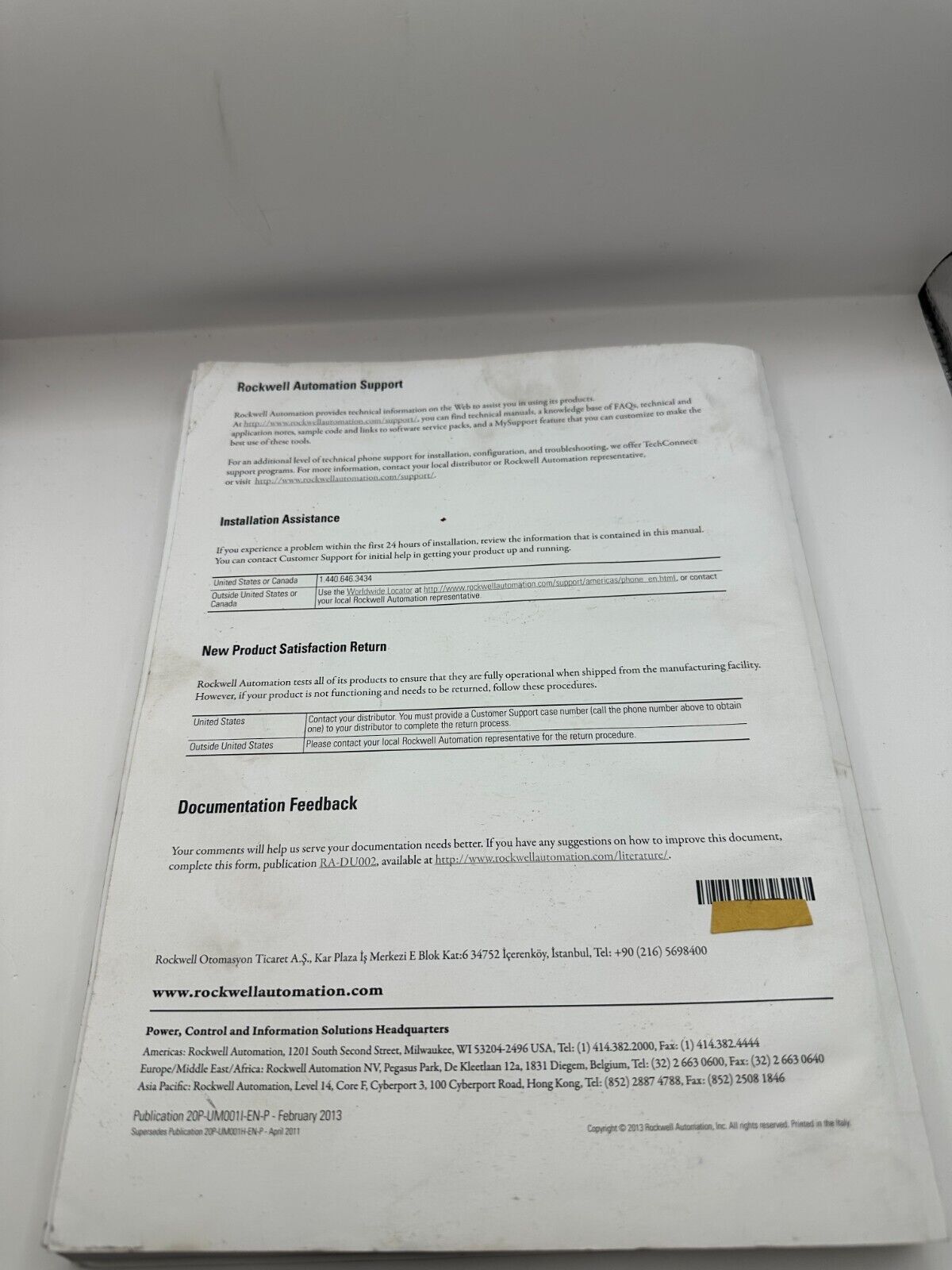 Rockwell PowerFlex DC User Guide