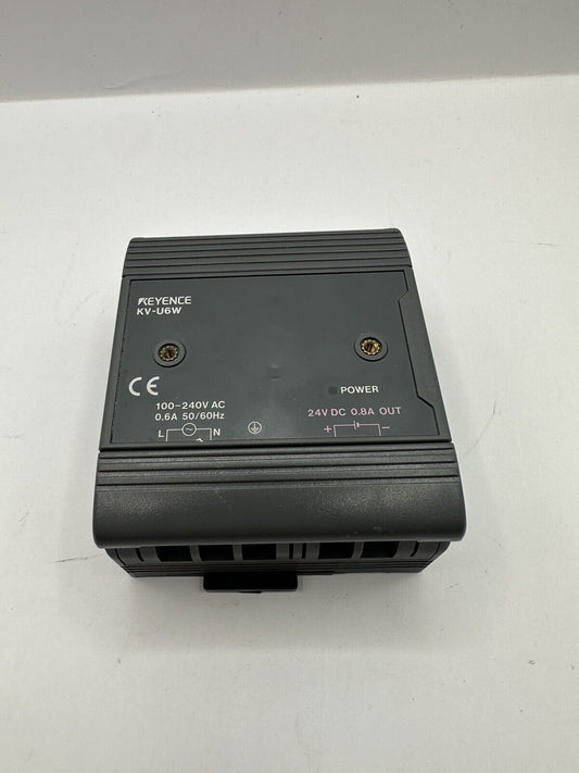 Power Supply Module KV-U6W Keyence 24VDC 0.8A KVU6W