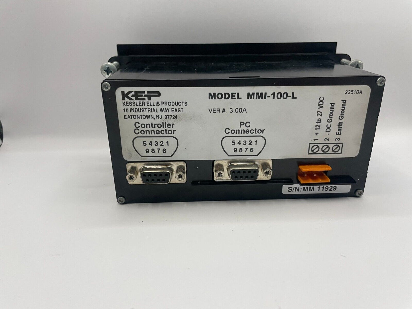 MMI100L - KEP - MMI-100-L / Messaging Center Display 2 Lines USED