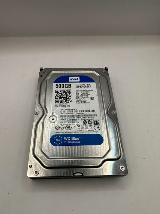 Western Digital Blue WD5000AZLX 500GB 7200RPM 3.5" SATA Hard Drive