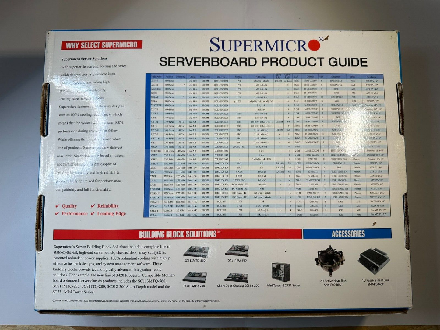 Supermicro X8SIA Server Motherboard - Intel Chipset - MBD-X8SIA-O